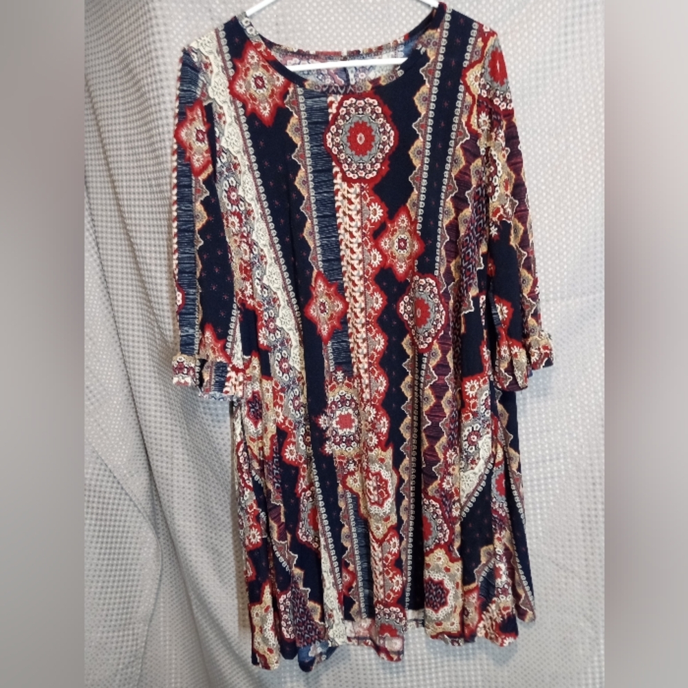 Women's very cute dress unknown brand no tag size Large